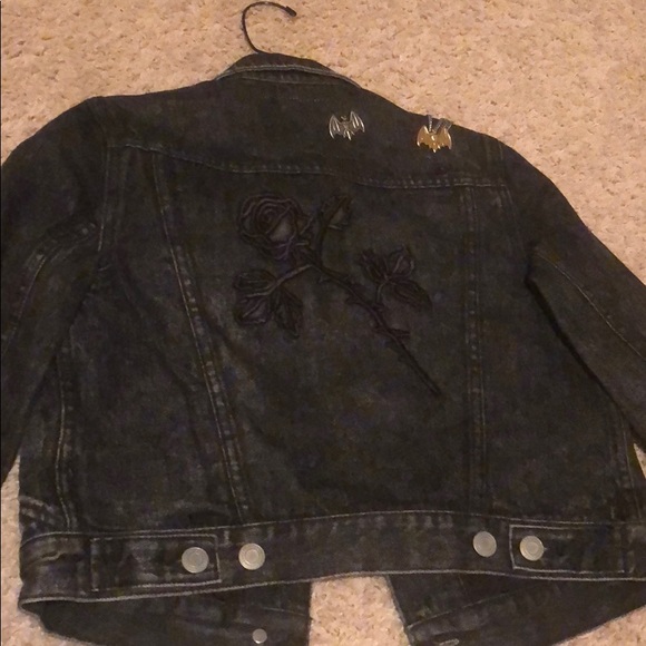 Marc Jacobs Dark Denim Patch Jacket - Picture 8 of 8